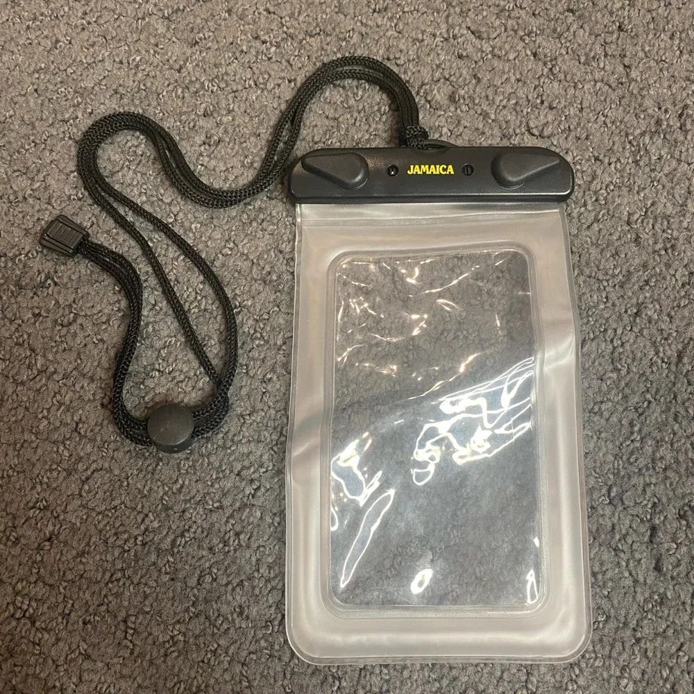 Jamaica Waterproof Phone Bag Underwater Swimming Cell Phone Case 4.5” x 7.5”